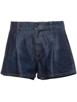 Shorts en jean Miu Miu bleu