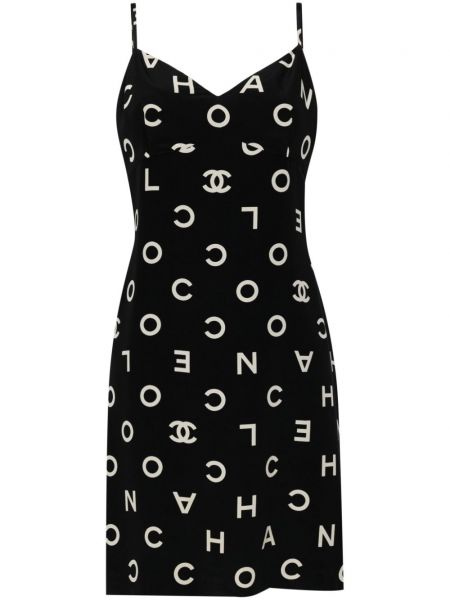 Αμάνικο φόρεμα με σχέδιο Chanel Pre-owned