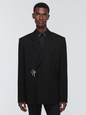 Blazer en laine Givenchy noir