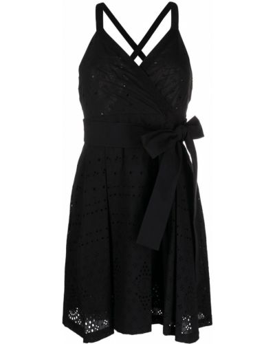 Mini vestido con bordado Pinko negro