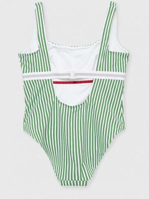Jednodijelni kupaći kostim Tommy Hilfiger zelena