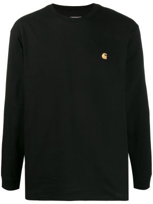 Brodert sweatshirt Carhartt Wip svart