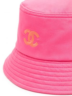 Mütze mit stickerei Chanel Pre-owned pink