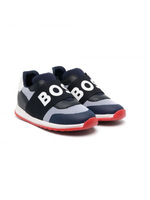 Sneakers con stampa Boss Kidswear blu
