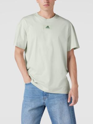 Koszulka z nadrukiem Adidas Sportswear zielona