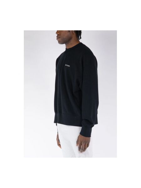 Sweatshirt mit rundhalsausschnitt Palm Angels schwarz
