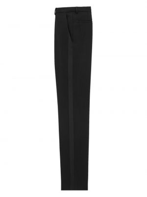 Pantalon taille haute Saint Laurent noir