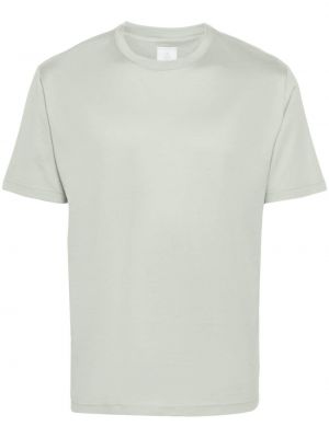 T-shirt en coton col rond Eleventy vert