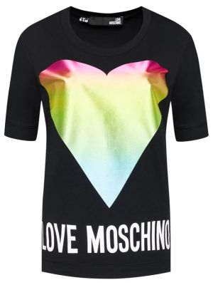 Tričko Love Moschino černé