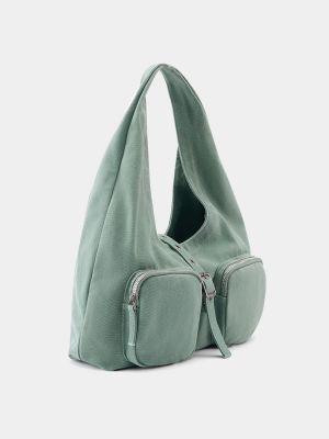 Nákupná taška Pull&bear zelená