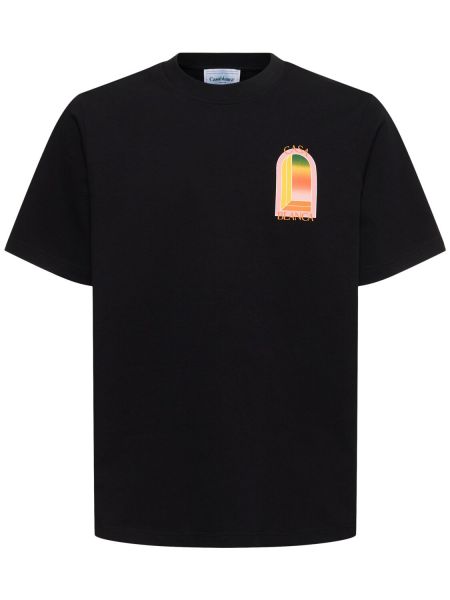 Gradienta krāsas t-krekls Casablanca melns