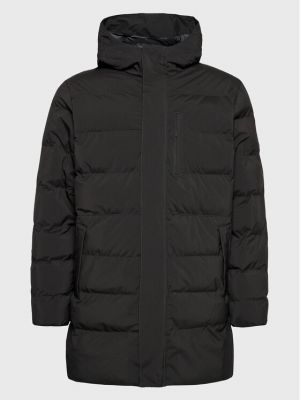 Prošivena pernata jakna Musto crna