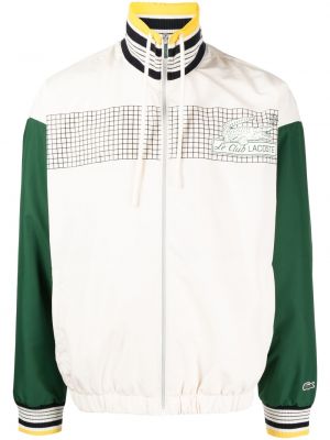 Giacca bomber a righe Lacoste
