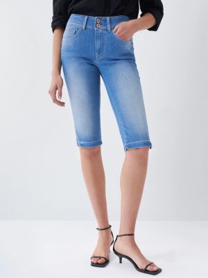 Modré džínové šortky Salsa Jeans