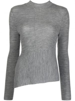 Вълнен пуловер B+ab сиво