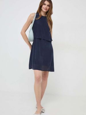 Mini haljina Armani Exchange plava