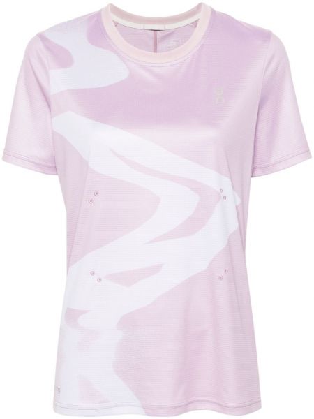 Тениска On-running розово
