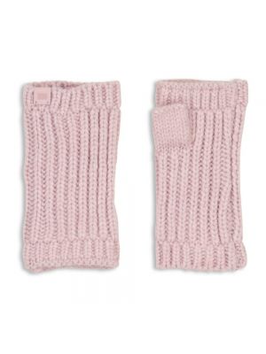 Rękawiczki Ugg różowe
