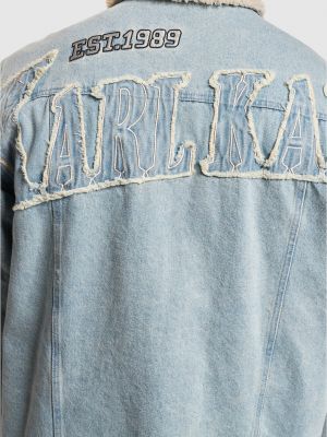 Giacca di jeans Karl Kani nero