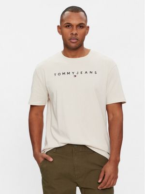 Marškinėliai Tommy Jeans balta