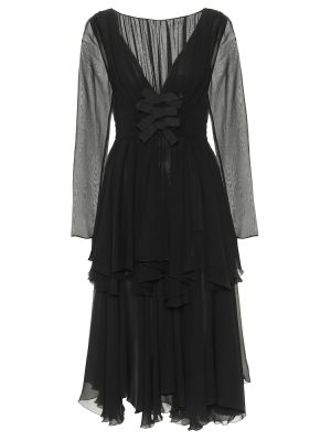 Шовкове плаття міді Giambattista Valli, чорне