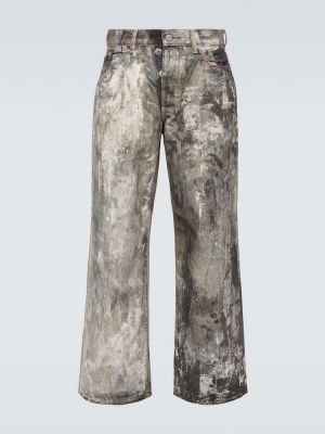 Straight leg jeans con stampa baggy Acne Studios