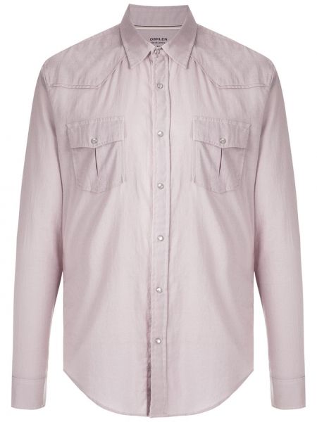 Camisa con bolsillos Osklen violeta