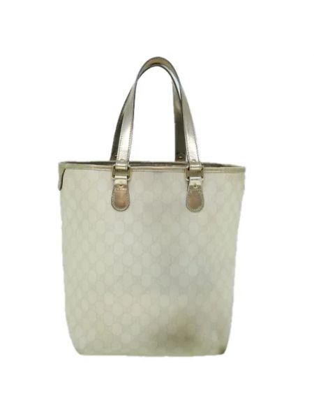 Shopper handtasche Gucci Vintage weiß