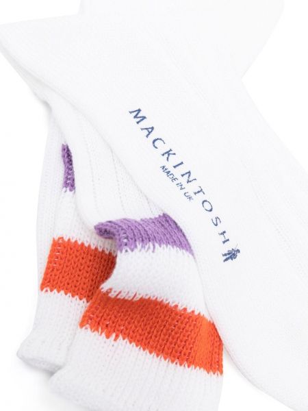 Pruhované bavlněné ponožky Mackintosh