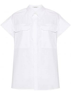 Βαμβακερό πουκάμισο Gauchere λευκό