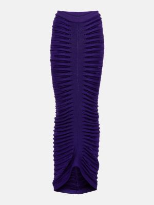 Maksi sijonas Alaã¯a violetinė
