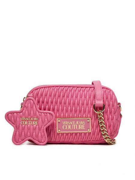 Estélyi táska Versace Jeans Couture rózsaszín