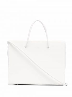Τσάντα shopper Medea λευκό