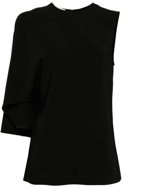 Bluzka asymetryczna Stella Mccartney czarna