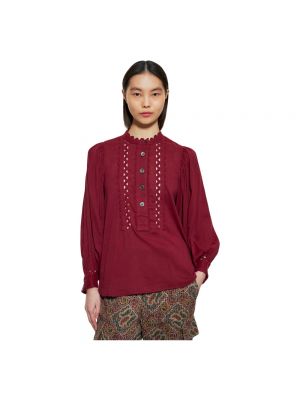 Bluzka koronkowa Antik Batik czerwona