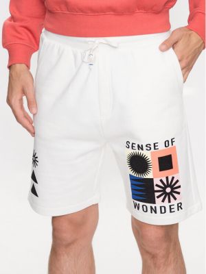 Shorts de sport large Only & Sons blanc