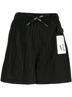 Shorts mit print Armani Exchange schwarz