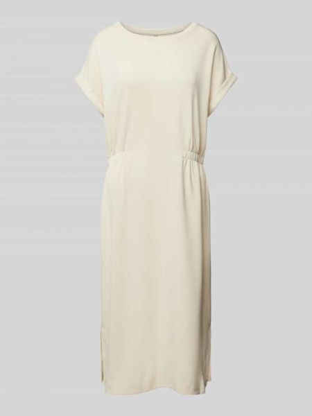 Sukienka midi z krótkim rękawem Soyaconcept biała