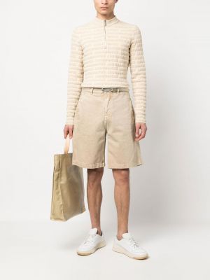 Sweter Jacquemus beżowy