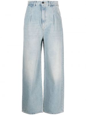 Jeans taille haute Loulou Studio bleu