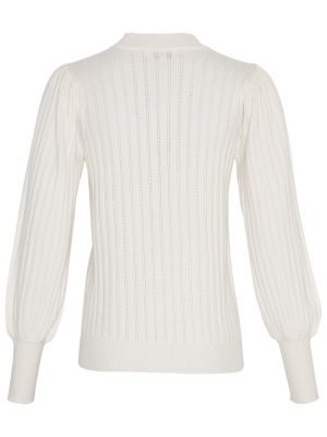 Пуловер Msch Copenhagen бяло