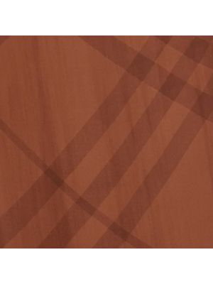 Bufanda de seda Burberry Vintage marrón
