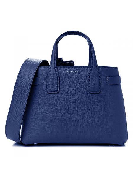 Nákupná taška Burberry modrá