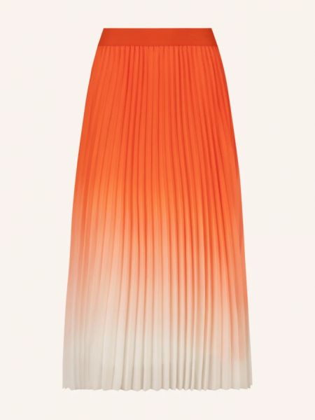 Плиссированная юбка Apart оранжевая