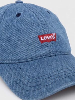 Pamučna kapa Levi's® plava