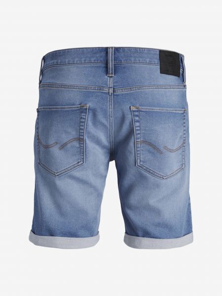 Priliehavé džínsové šortky Jack & Jones modrá