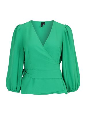 Блуза Vero Moda Tall зелено