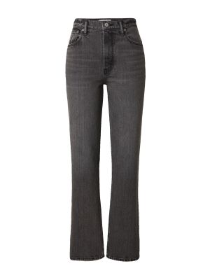 Straight leg jeans Abercrombie & Fitch grigio