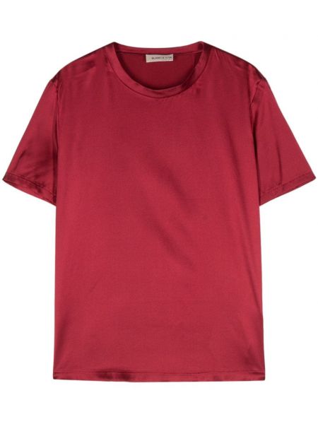 Rund hals t-shirt Blanca Vita rød