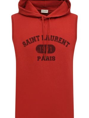 Худи Saint Laurent красное